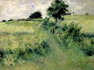 El abrevadero, 1873 de Pierre Auguste Renoir